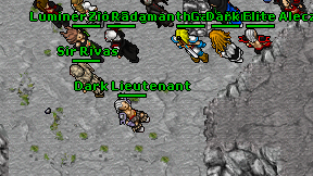 Dark Lieutenant on screen