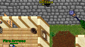 Defusa on screen