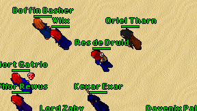 Res de Druid on screen