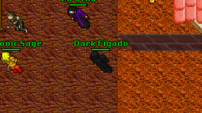 Dark Figado on screen