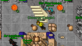 Clooser Knight on screen