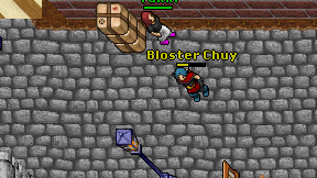 Bloster Chuy on screen