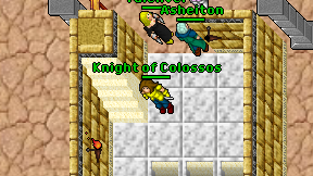 Knight of Colossos on screen