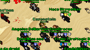 Kusengtein on screen