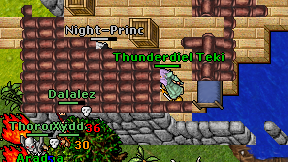 Thunderdiel Teki on screen