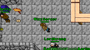 Wizz Sorcer on screen