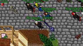 Dragon Trius on screen