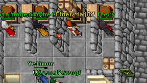Elder Majin on screen