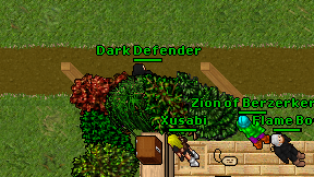Dark Defender on screen