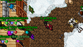 Laredan on screen