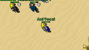 Axl Vocal on screen