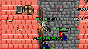 Fire Adept on screen