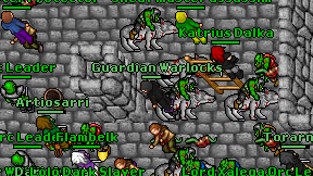 Guardian Warlocks on screen