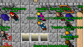 Dark elf master on screen
