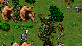 Rexern on screen