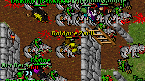 Goldore Zaril on screen