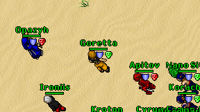 Goretta on screen