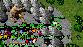 Irviene on screen