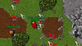 Dempish on screen