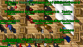 Puskemon on screen
