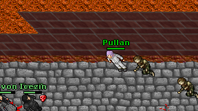 Pullan on screen
