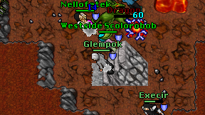 Glempok on screen