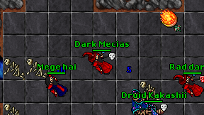 Dark Mecias on screen