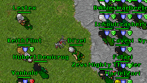 Di'zel on screen