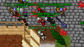 Elmis The Dark on screen