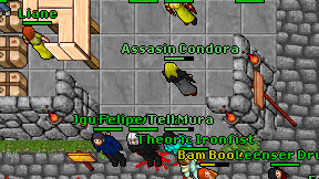 Assasin Condora on screen