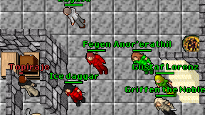 Fegen on screen