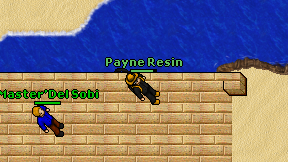 Payne Resin on screen