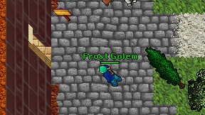 Frost Golem on screen