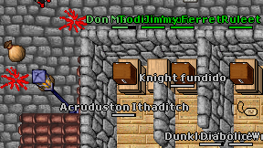 Knight fundido on screen