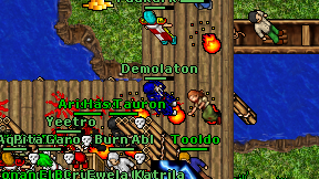 Demolaton on screen