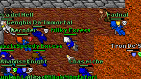 Milky Excess on screen