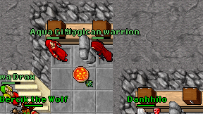 Magican warrion on screen