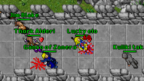 Lucky elo on screen