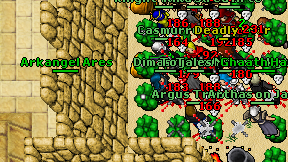 Arkangel Ares on screen
