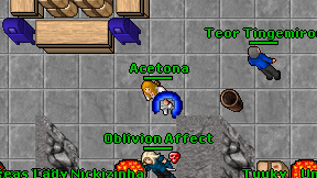 Acetona on screen