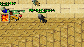 Mind of green on screen