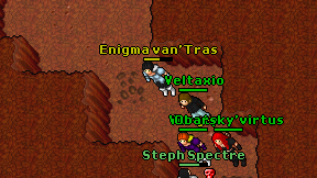 Enigma van'Tras on screen
