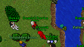 Damist Darka on screen
