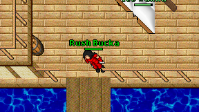 Rush Bucka on screen