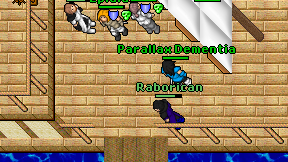 Raborican on screen