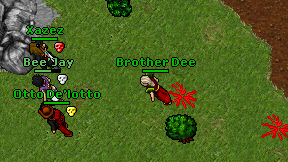 Brother Dee on screen