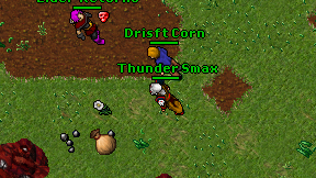 Thunder Smax on screen