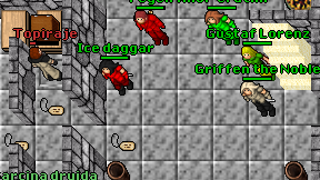 Ice daggar on screen