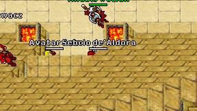 Sebcio de'Aldora on screen