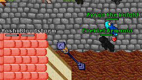 Yoshi Bloodstorm on screen